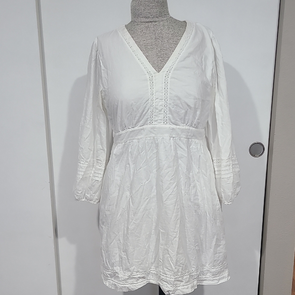 J. Crew White Mini Dress